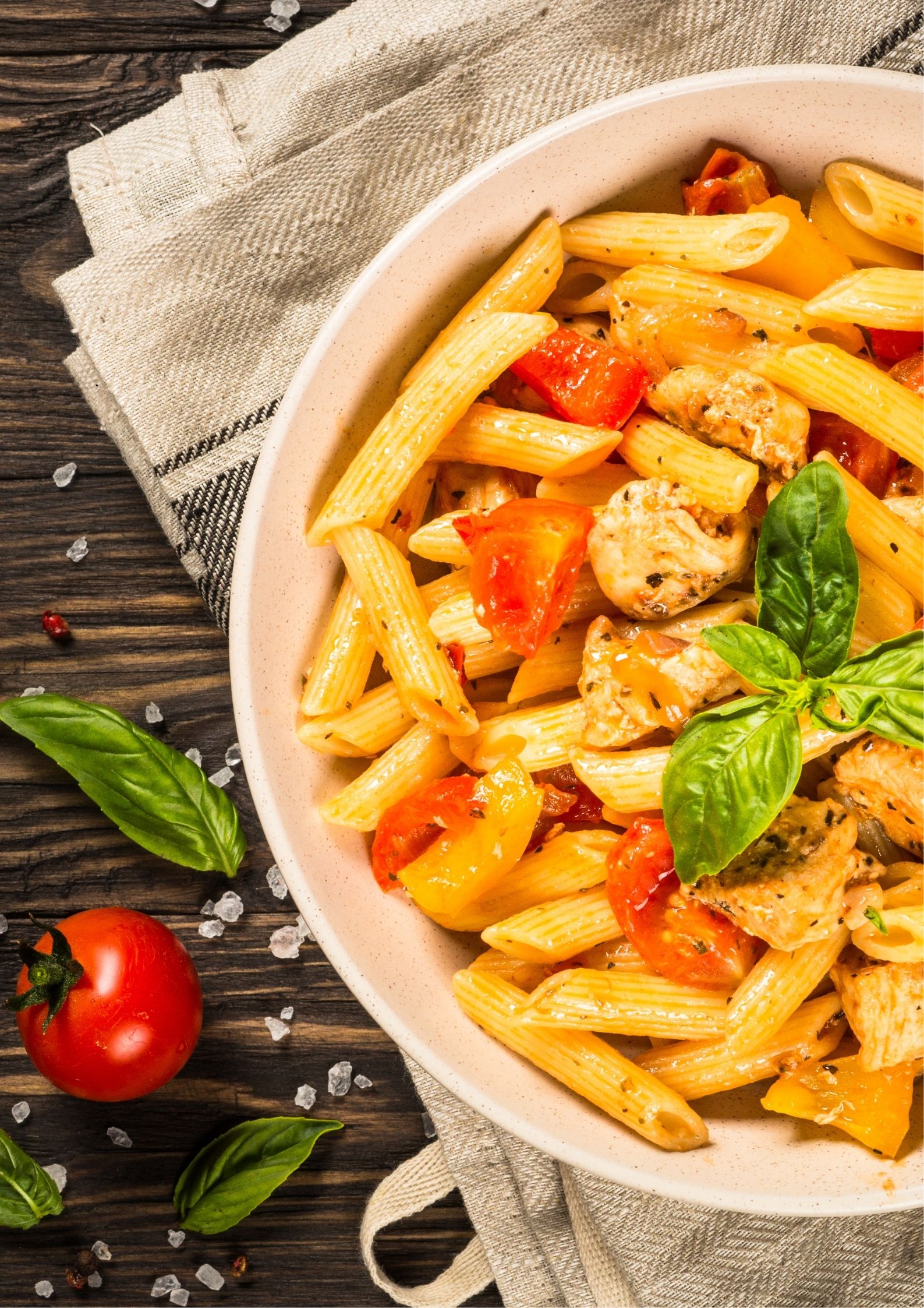 ACILI SEBZELİ PENNE